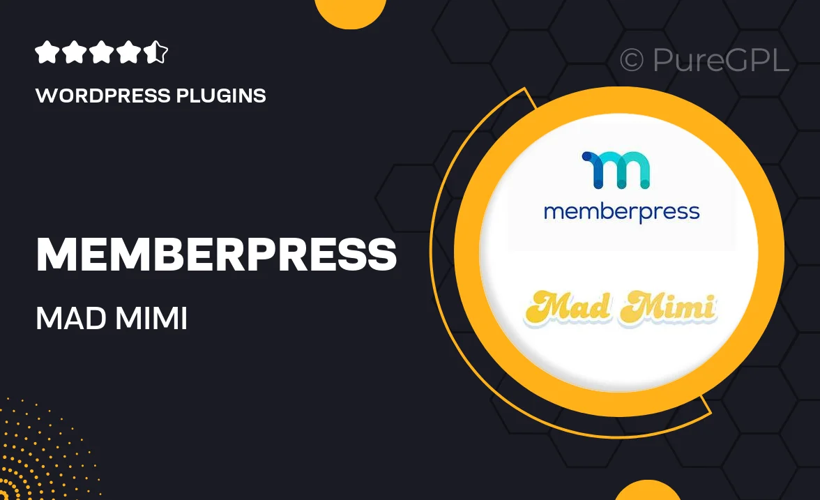 MemberPress Mad Mimi