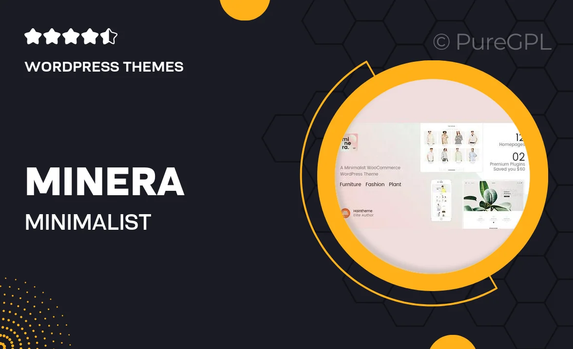 Minera – Minimalist WooCommerce WordPress Theme