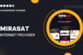 Mirasat – Internet Provider and Satellite TV WordPress Theme