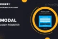 Modal Login Register Forgotten WordPress Plugin