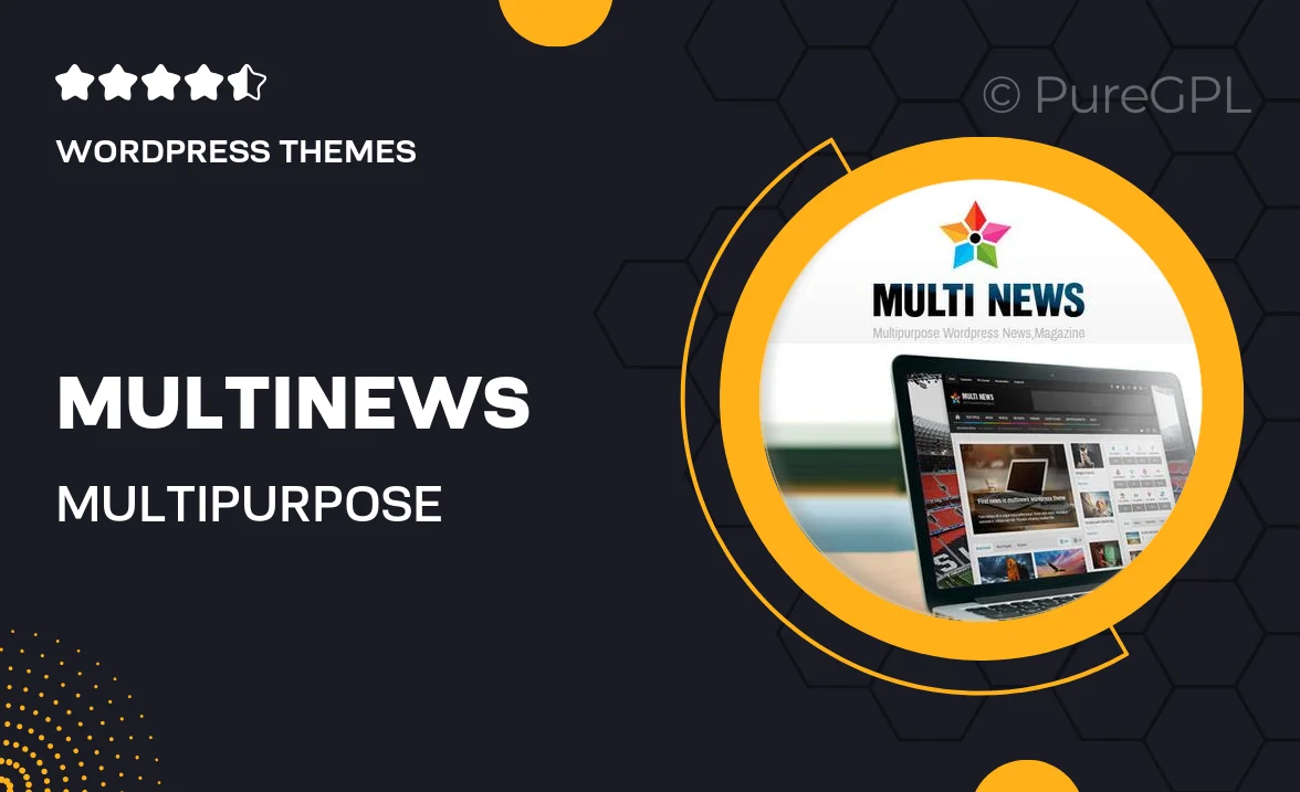 Multinews | Multi-purpose WordPress News,Magazine