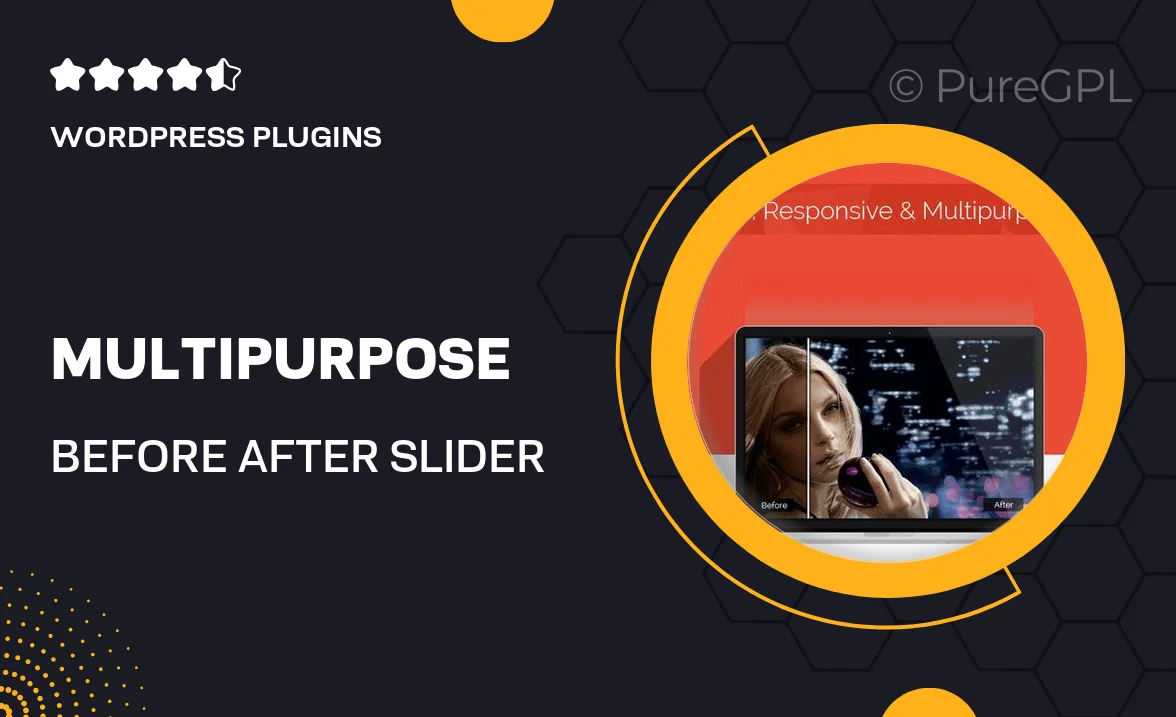 MultiPurpose Before After Slider