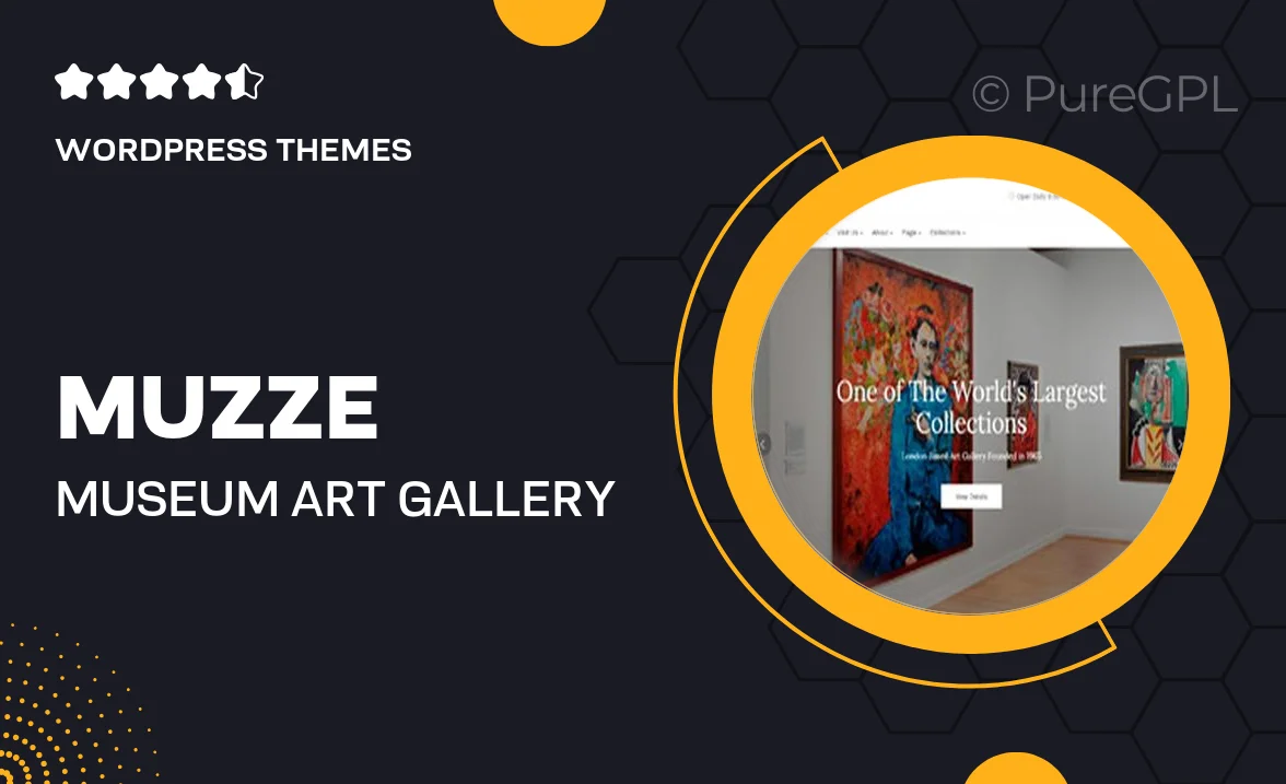 Muzze – Museum Art Gallery Exhibition WordPress Theme