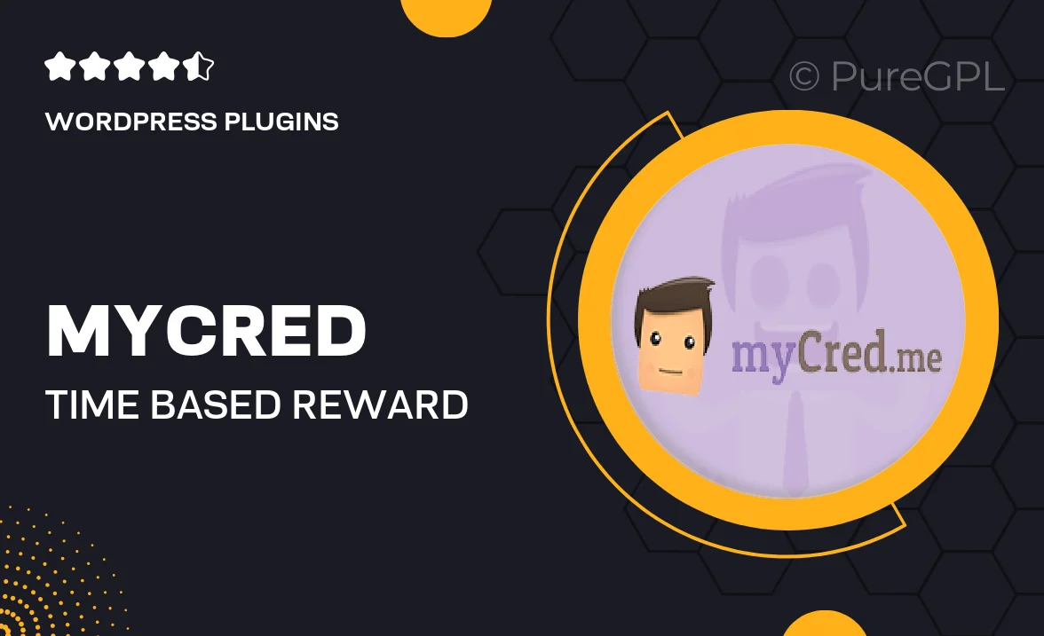 Mycred | Time Based Reward