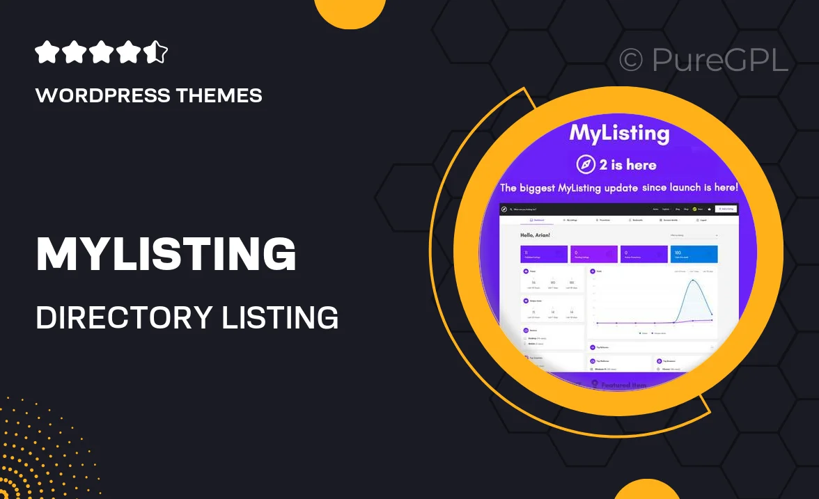 MyListing – Directory & Listing WordPress Theme