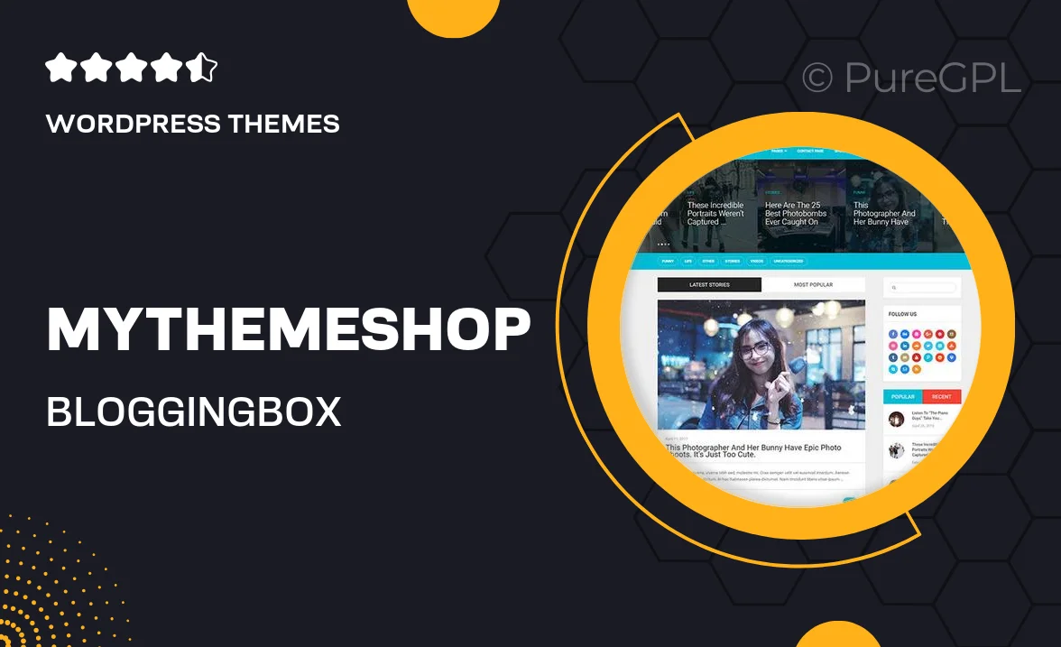 MyThemeShop BloggingBox WordPress Theme