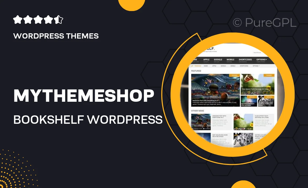 mythemeshop books theme free