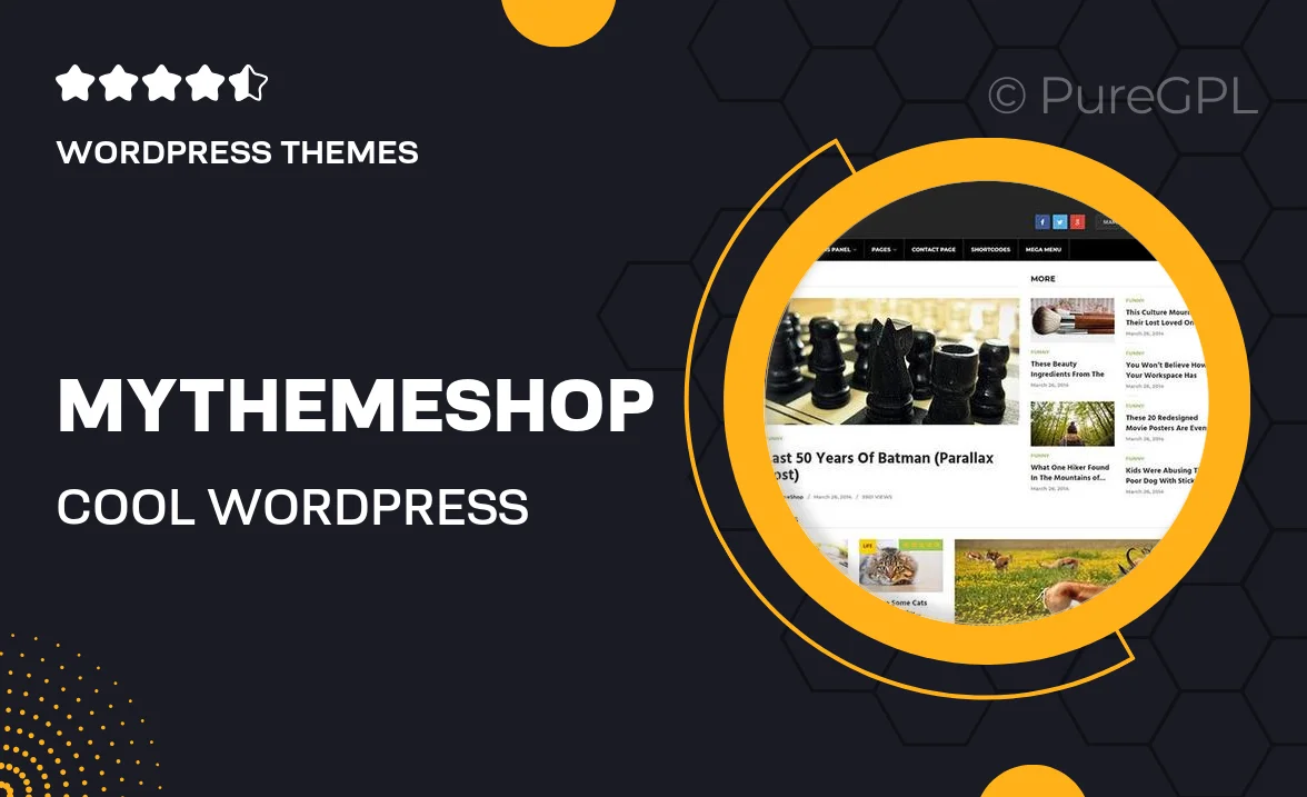 MyThemeShop Cool WordPress Theme