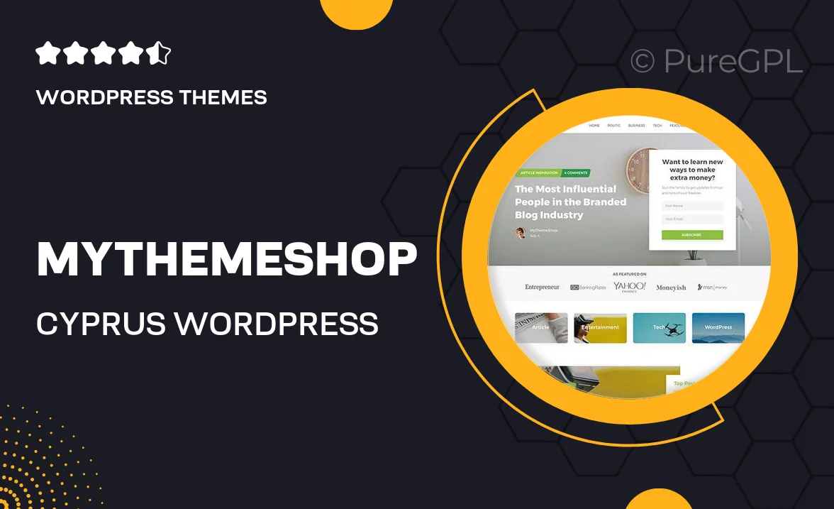 MyThemeShop Cyprus WordPress Theme