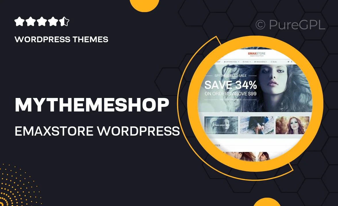 MyThemeShop Emaxstore WordPress Theme