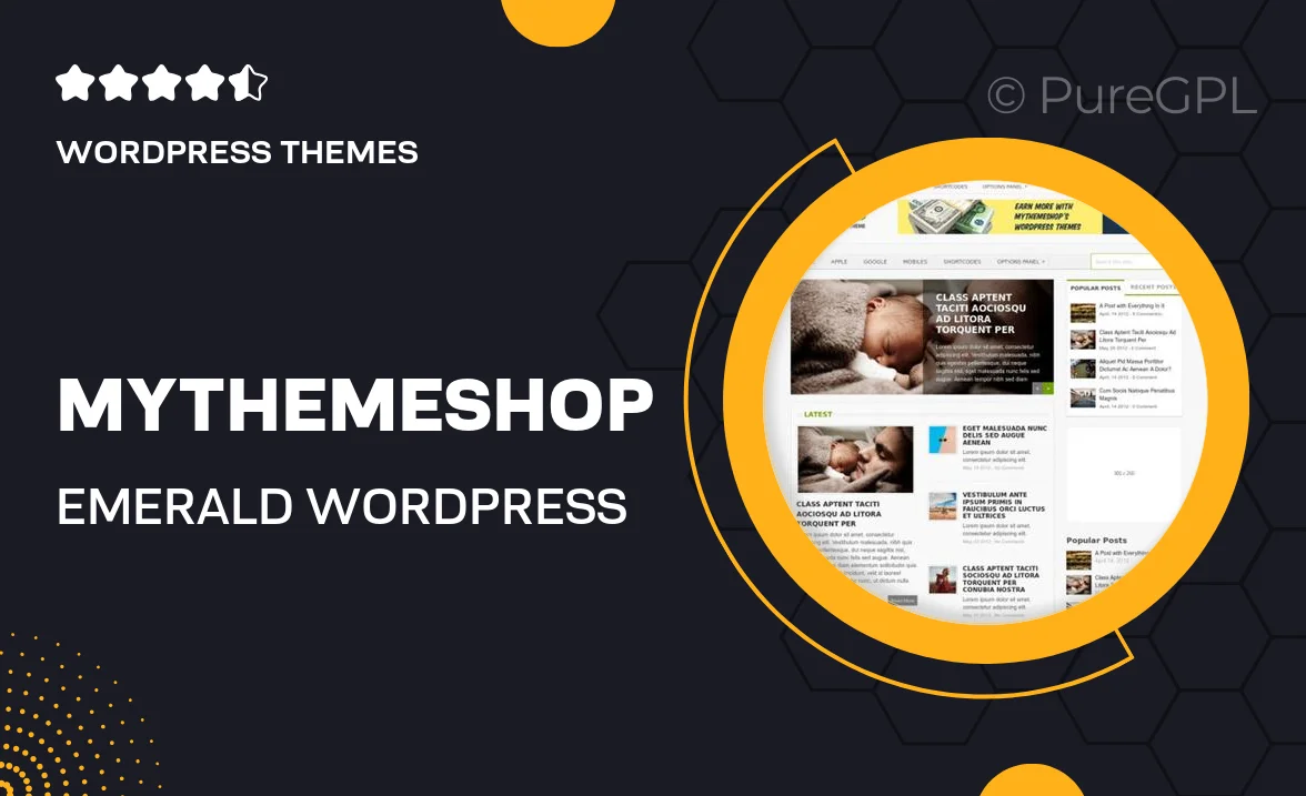 MyThemeShop Emerald WordPress Theme