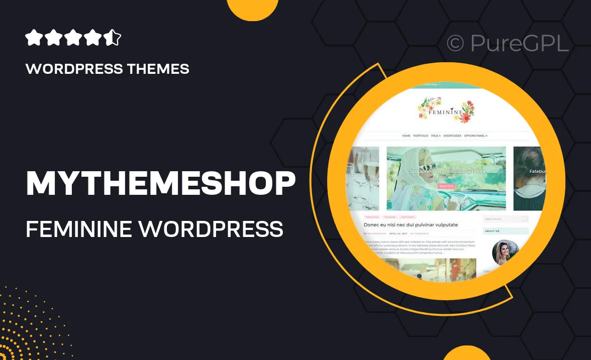 MyThemeShop Feminine WordPress Theme