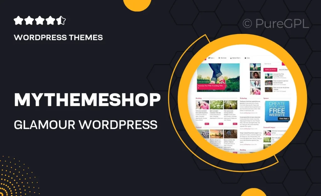 MyThemeShop Glamour WordPress Theme 14 MyThemeShop Glamour WordPress Theme