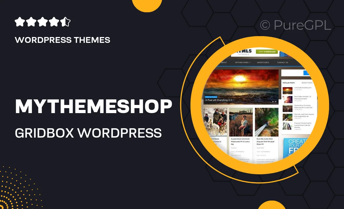 MyThemeShop Gridbox WordPress Theme