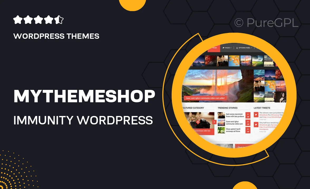 MyThemeShop Immunity WordPress Theme