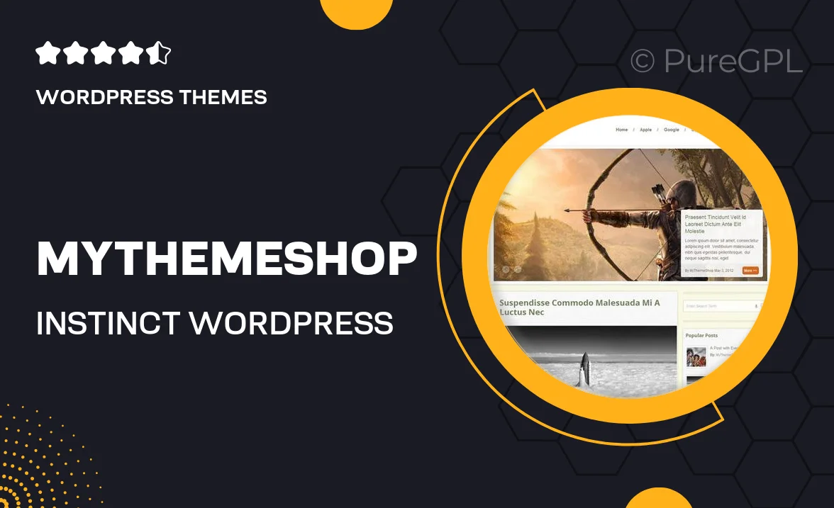 MyThemeShop Instinct WordPress Theme