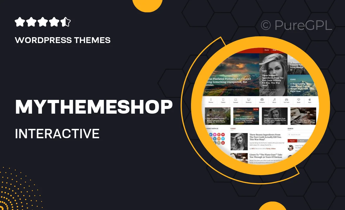 MyThemeShop Interactive WordPress Theme