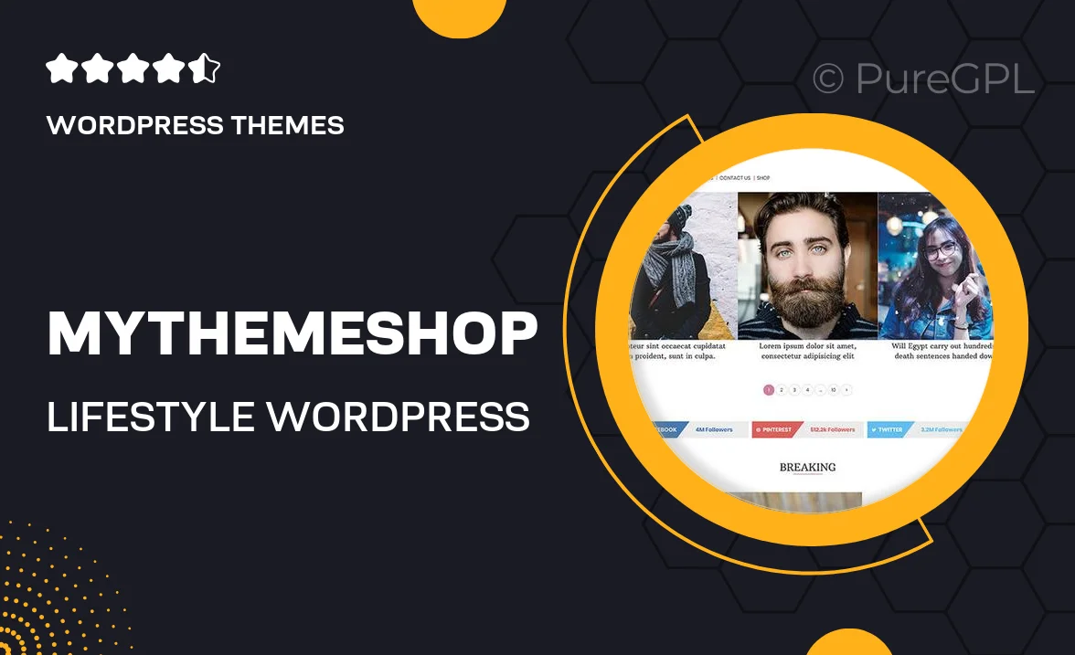 MyThemeShop Lifestyle WordPress Theme