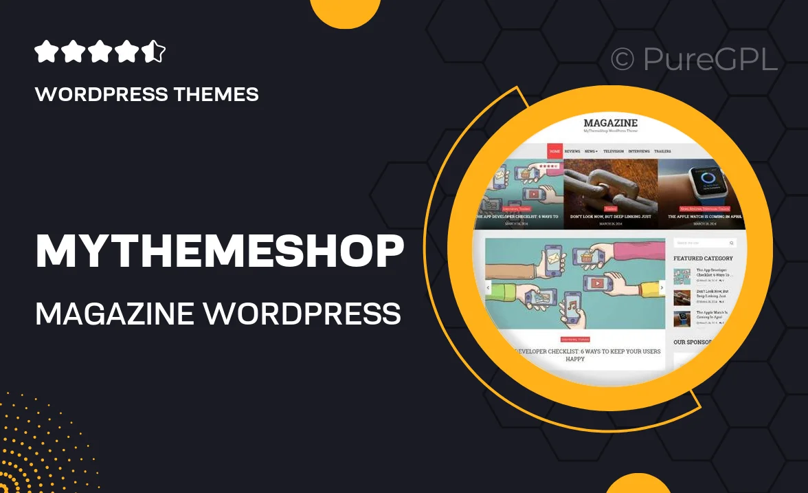 MyThemeShop Magazine WordPress Theme