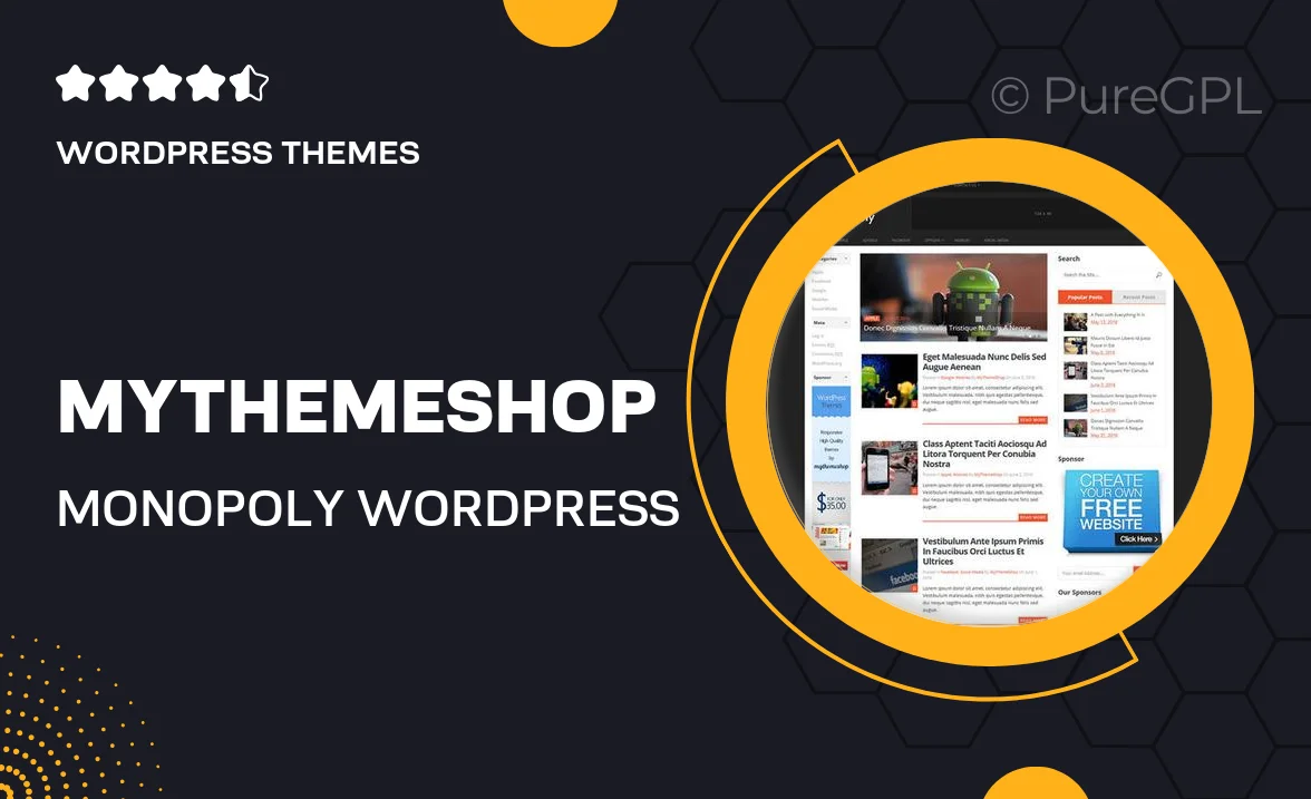 MyThemeShop Monopoly WordPress Theme