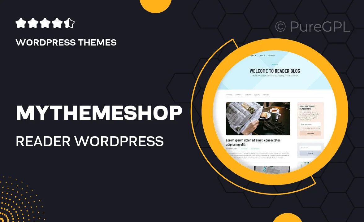 MyThemeShop Reader WordPress Theme