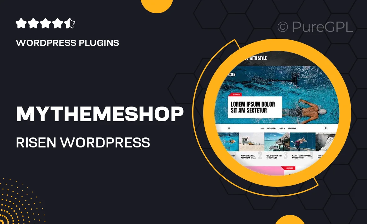 MyThemeShop Risen WordPress Theme