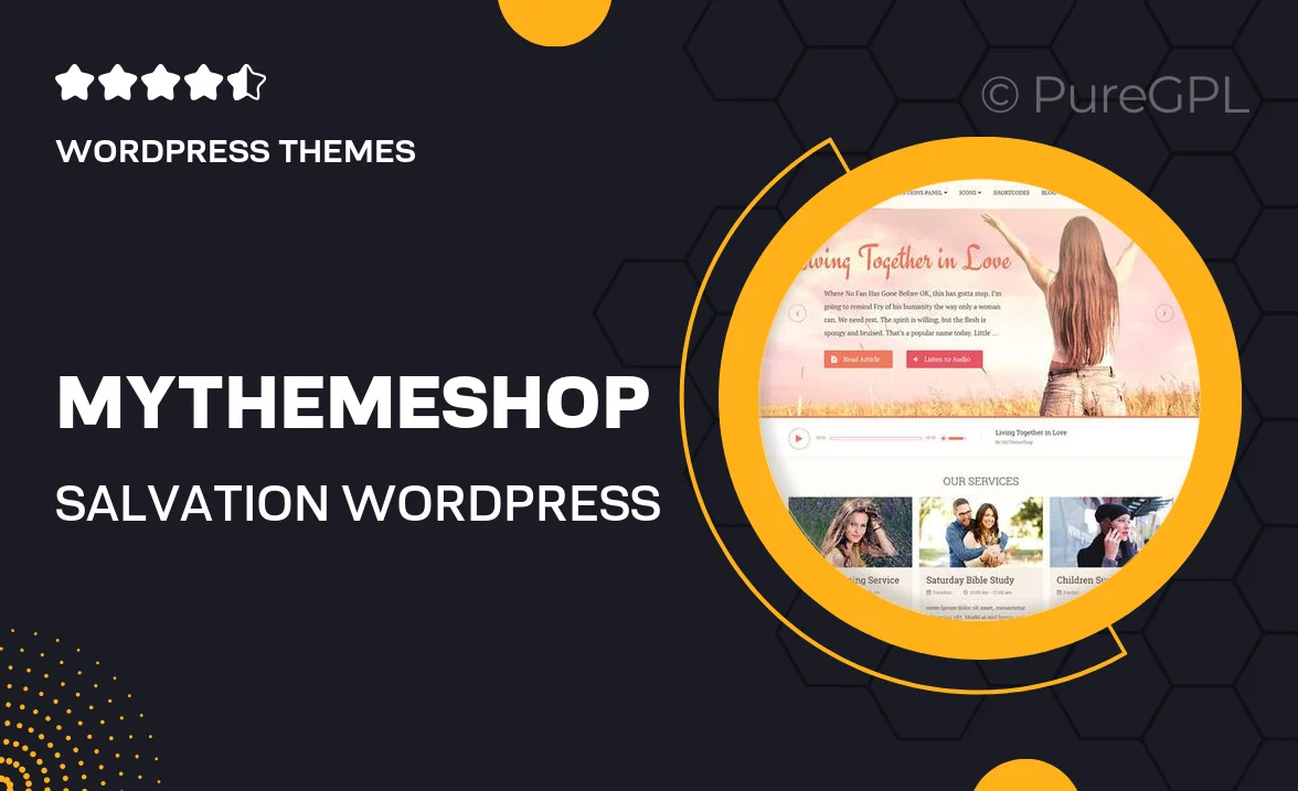 MyThemeShop Salvation WordPress Theme