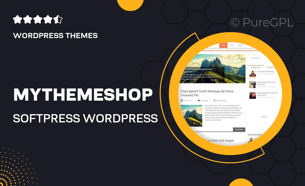 MyThemeShop Softpress WordPress Theme