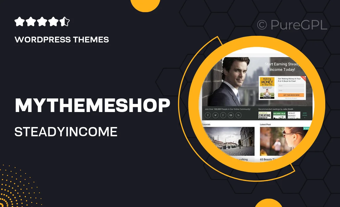 MyThemeShop SteadyIncome WordPress Theme