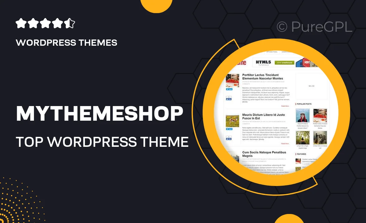 MyThemeShop Top WordPress Theme