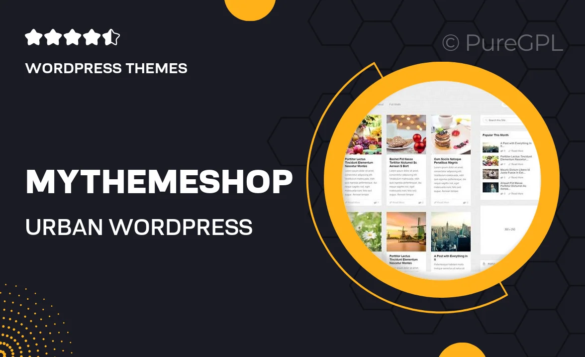 MyThemeShop Urban WordPress Theme