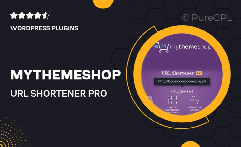 mythemeshop url shortener pro