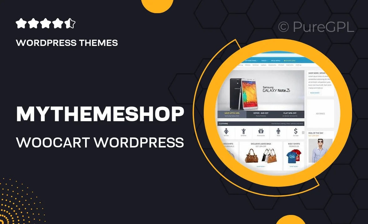 MyThemeShop WooCart WordPress Theme