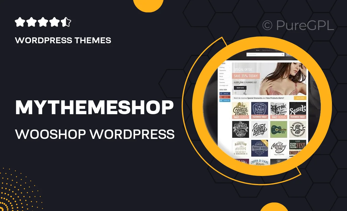 MyThemeShop WooShop WordPress Theme