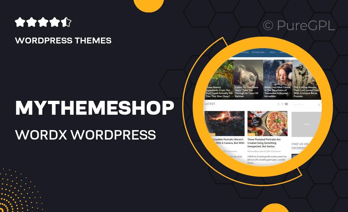 MyThemeShop WordX WordPress Theme