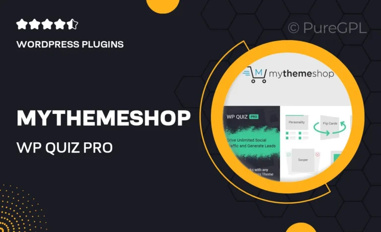 mythemeshop wp quiz pro