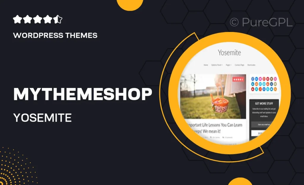 Mythemeshop | Yosemite 7 Mythemeshop | Yosemite