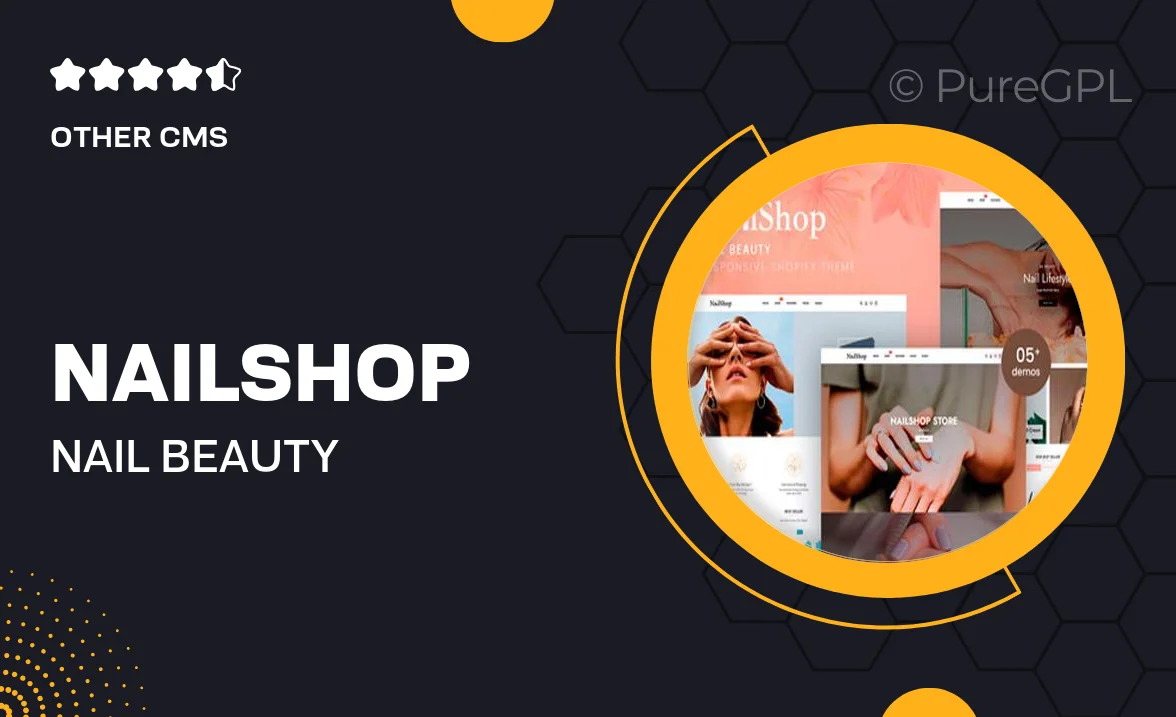 Nailshop – Nail Beauty Responsive Shopify Theme