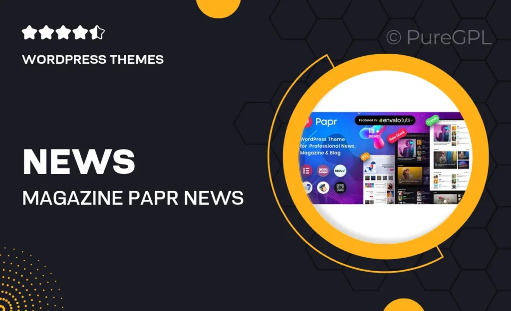News Magazine Papr – News Magazine WordPress Theme 1 News Magazine Papr – News Magazine WordPress Theme