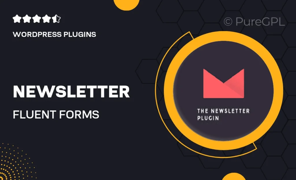 Newsletter | Fluent Forms 49 Newsletter | Fluent Forms