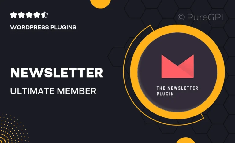 newsletter ultimate member