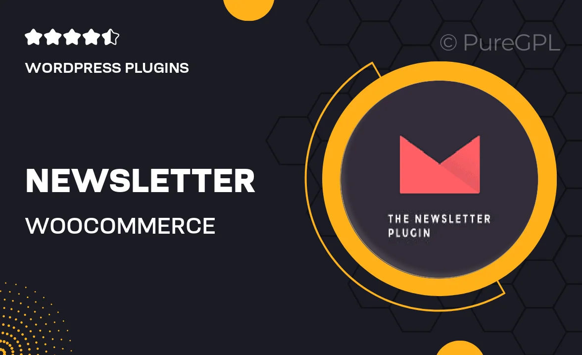 Newsletter | WooCommerce