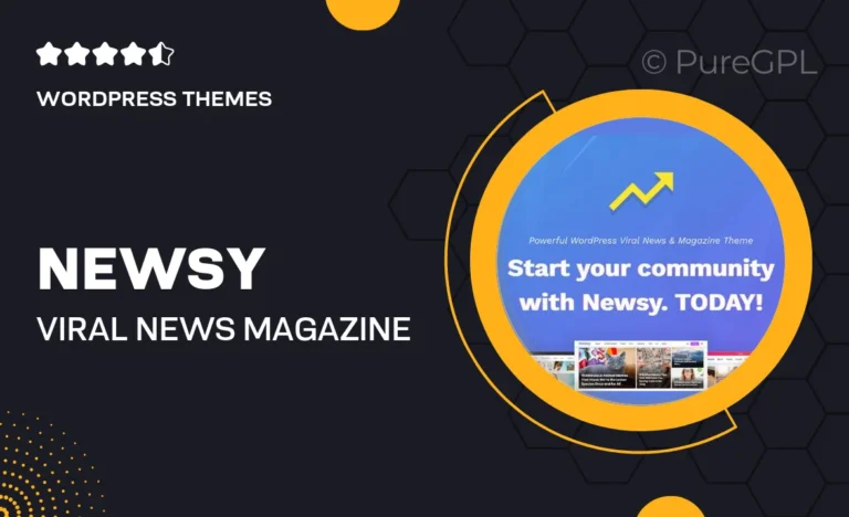 newsy viral news magazine wordpress theme