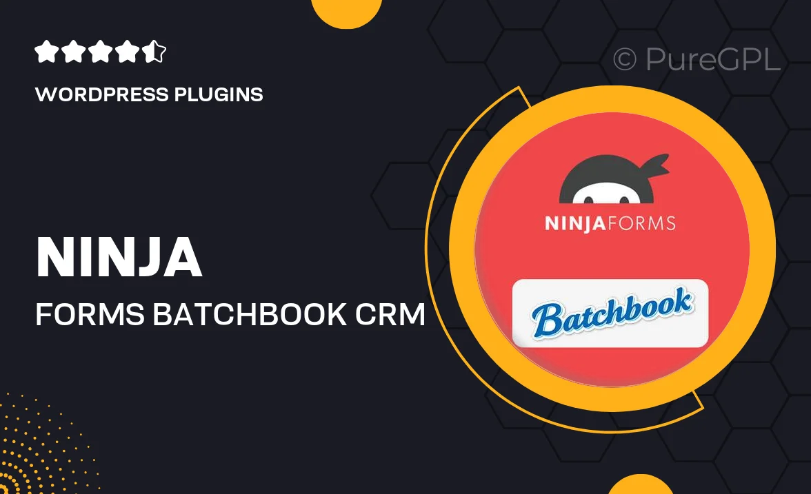 Ninja Forms Batchbook CRM