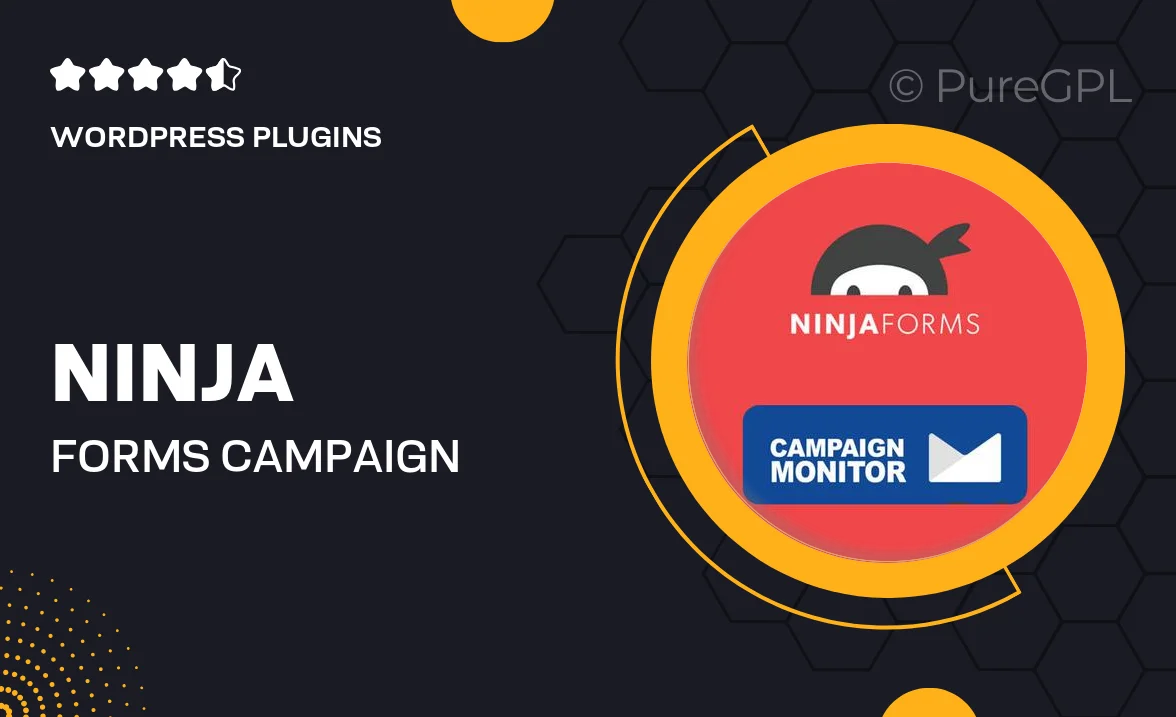 Ninja Forms Campaign Monitor