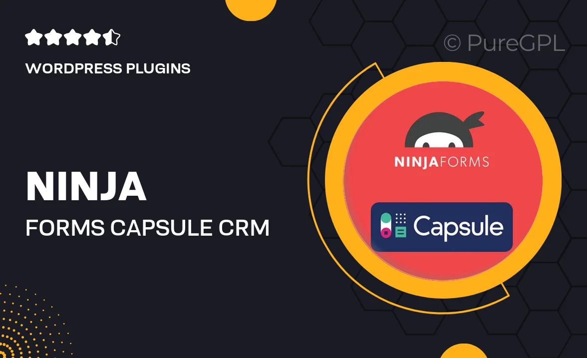 Ninja Forms Capsule CRM