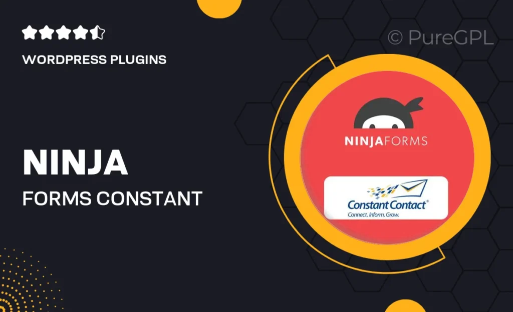 Ninja Forms Constant Contact feature image
