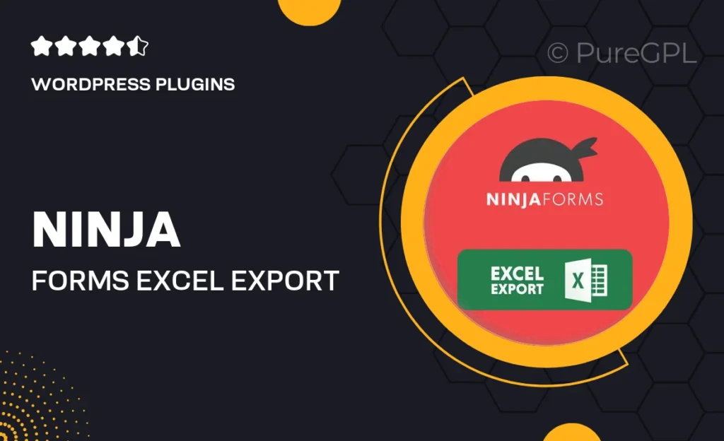 Ninja Forms Excel Export feature image