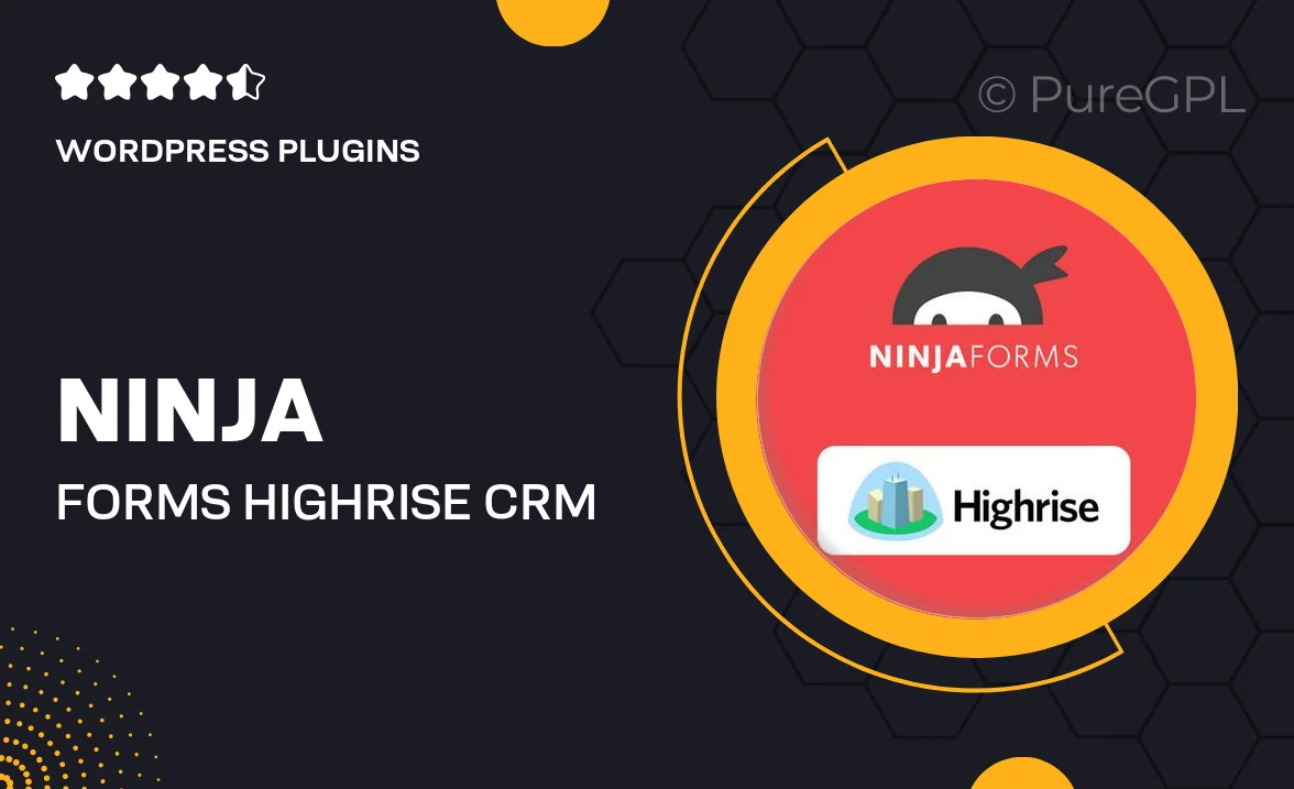 Ninja Forms Highrise CRM
