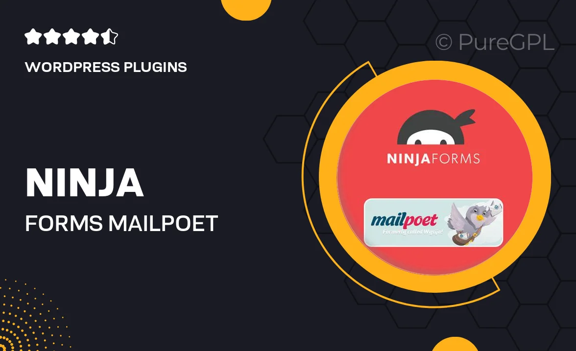 Ninja Forms MailPoet